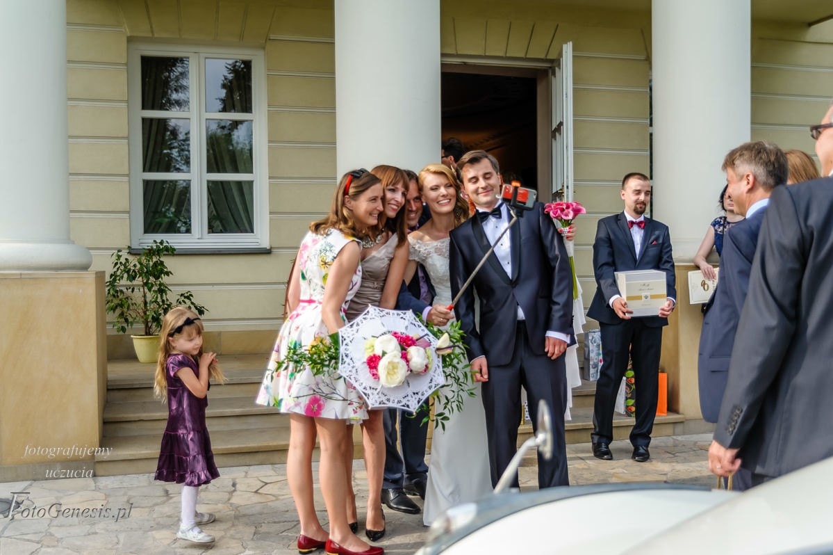 fotoreportaż ślubny Pałac Śmiłowice